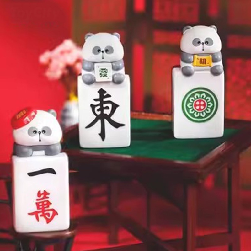 Mô Hình Đồ Chơi Mạt Chược mini Để Bàn Trang Trí