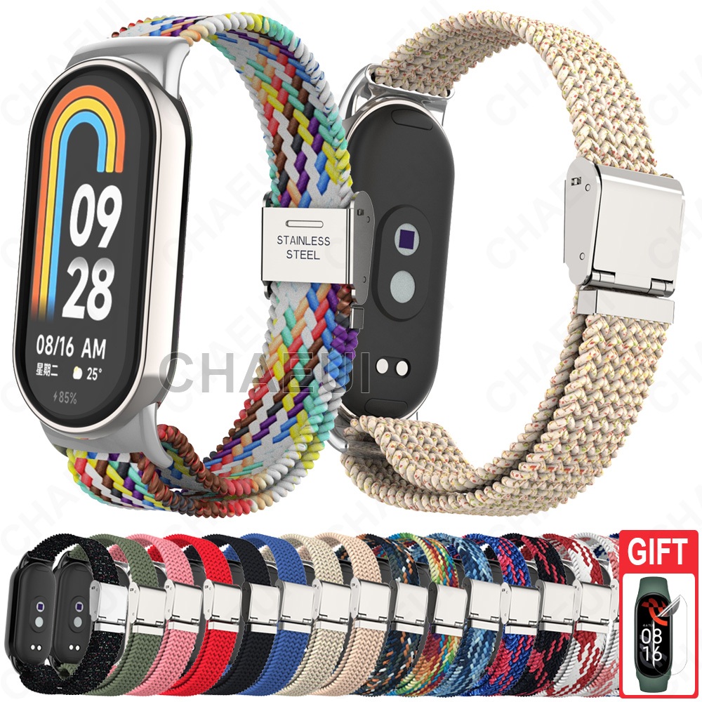 Dây Đeo Sợi nylon Cho Đồng Hồ Thông Minh Xiaomi Mi Band 8