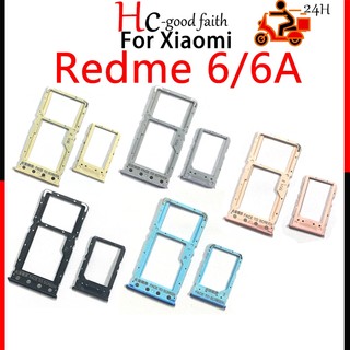 1 bộ khay đựng thẻ sim điện thoại thay thế cho xiaomi redmi 6 6a