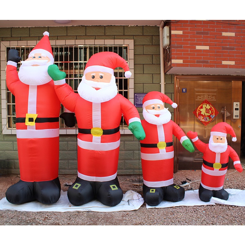 Ông già noel bơm hơi NAFENAI dùng trang trí giáng sinh