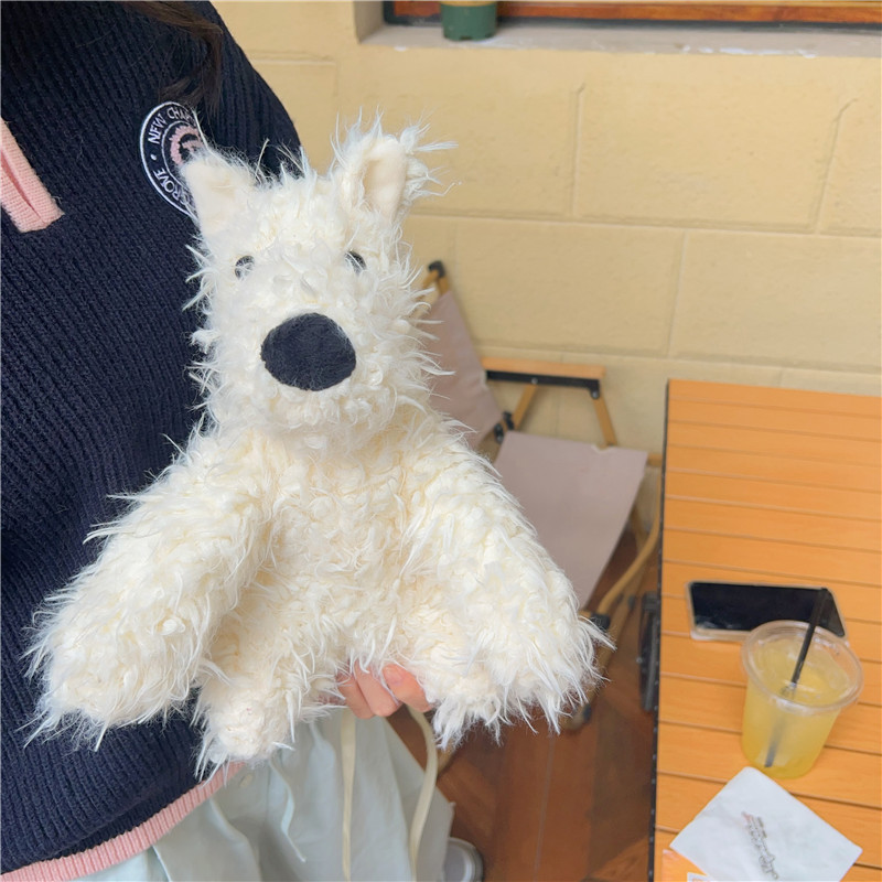 YANNIAO Túi Đeo Chéo Hình Búp Bê Nhồi Bông Đáng Yêu Thời Trang Cho Nữ