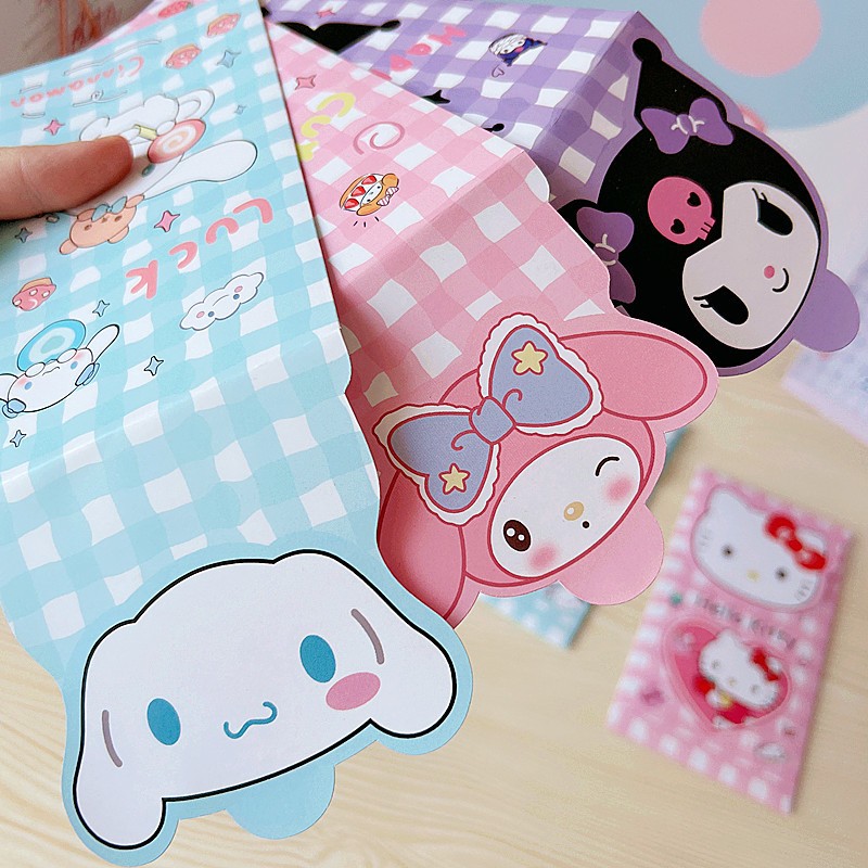 Set 4 Bao Lì Xì Năm Mới 2022 Sanrio Angpao kuromi mymelody Cinnamoroll LittleTwinStars Hình Động Vật Đáng Yêu