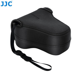  JJC Túi đựng máy ảnh không gương lật cho máy ảnh DSLR Kích thước lên đến 127 x 85 x 130mm dành cho Fujifilm X-T30II X-S10 X-T100 X-E4 X-E3 X-T30 X-T20 X-T10 X-A5 3 2 1 CAN. M50 M6 M5 Mark II SON. A7C và nhiều máy ảnh khác 