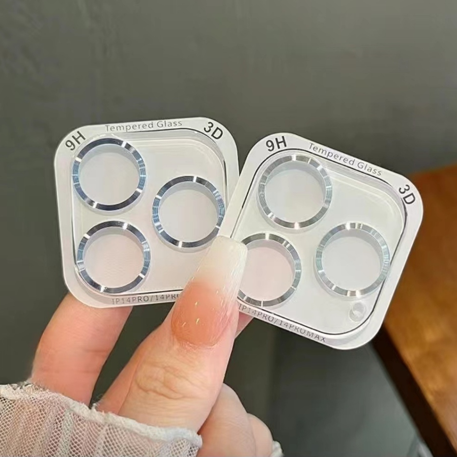 Kính cường lực bảo vệ camera sau cho iPhone15 Pro Max 14 Pro Max 11 12mini 13 Pro Max