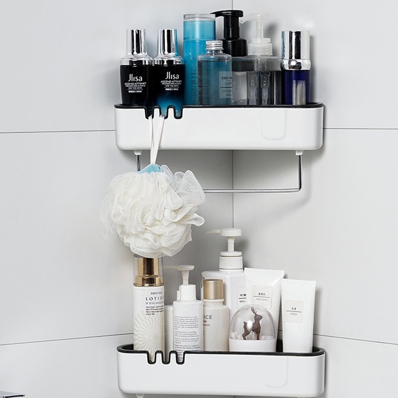 Giá Treo Khăn Gắn Góc Tường Đa Năng Chất Lượng Cao Cho Nhà Tắm / Nhà Bếp s1