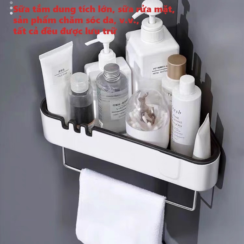 Giá Treo Khăn Gắn Góc Tường Đa Năng Chất Lượng Cao Cho Nhà Tắm / Nhà Bếp s1