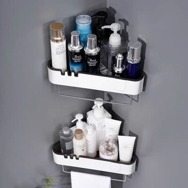 Giá Treo Khăn Gắn Góc Tường Đa Năng Chất Lượng Cao Cho Nhà Tắm / Nhà Bếp s1