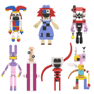 The Amazing Digital Circus Bộ Đồ Chơi Lắp Ráp Xiếc Kỹ Thuật Số Với lego Giáo Dục Giáng Sinh