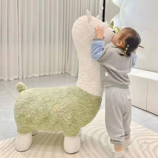 Ghế ngồi hình lạc đà alpaca sáng tạo có thể thay đổi cho búp bê