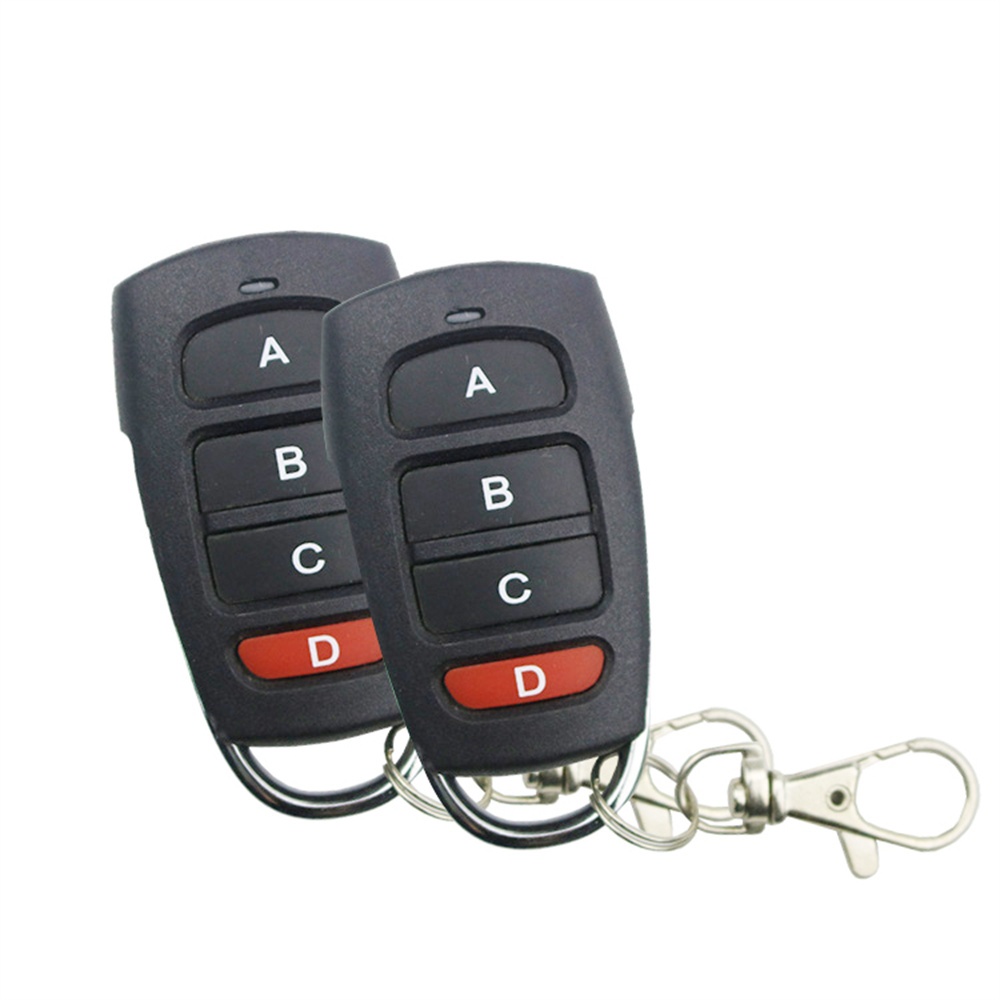 Chìa Khóa Điều Khiển Từ Xa Không Dây rf 433mhz 330mhz 4 Kênh Cho Cửa Ga Ra Vào