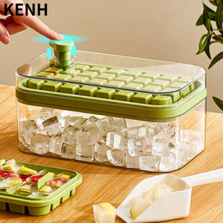 [Mã CLS2404A giảm 30k đơn 150k] KENH HOUSE ❤Sẵn sàng xuất xưởng❤ Máy làm đá, khuôn làm đá, 64 ngăn (miễn phí!!) 2 lớp