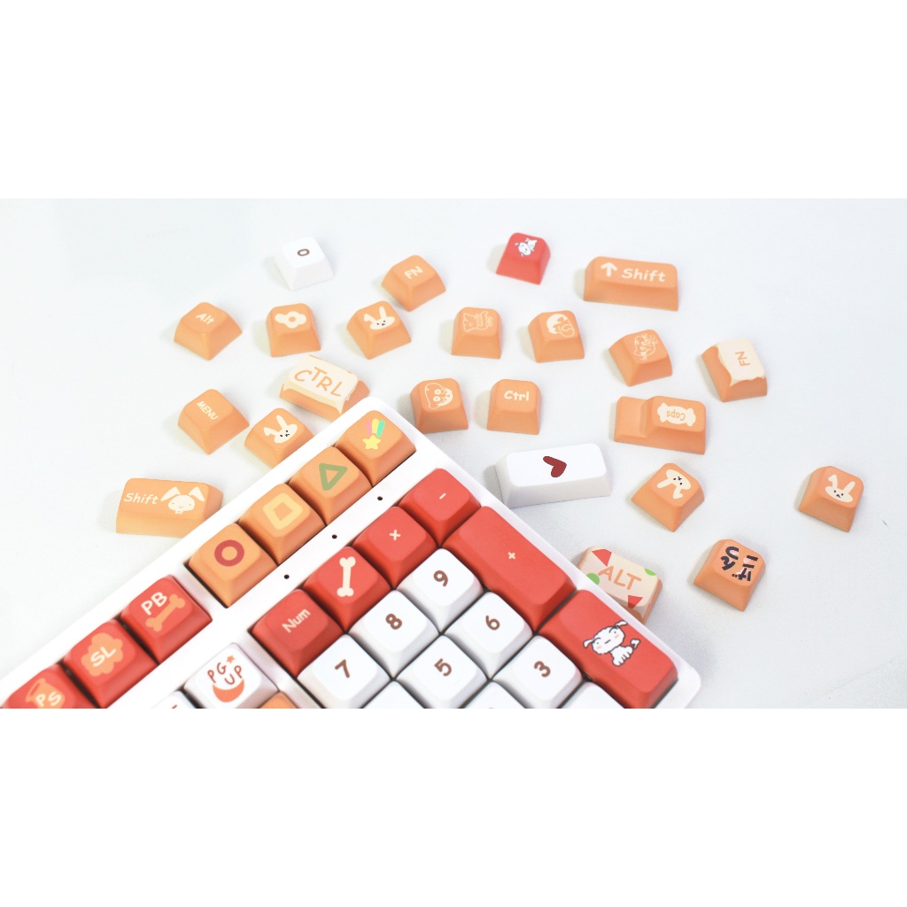 GMK Crayon Shin-chan Keycap, 132 Phím Keycaps PBT XDA Profile DYE-SUB Cá Tính Cho MX Công Tắc Bàn Phím Cơ