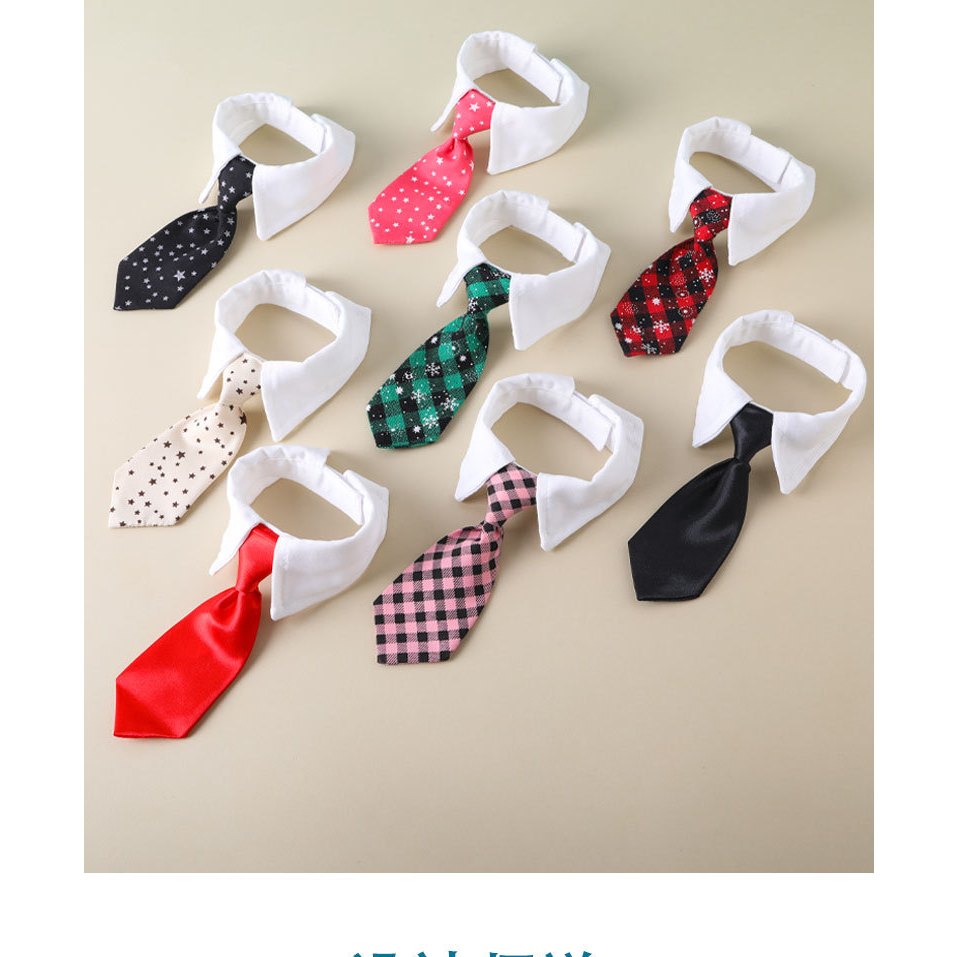 Khăn Choàng Cổ Sọc Cho Thú Cưng