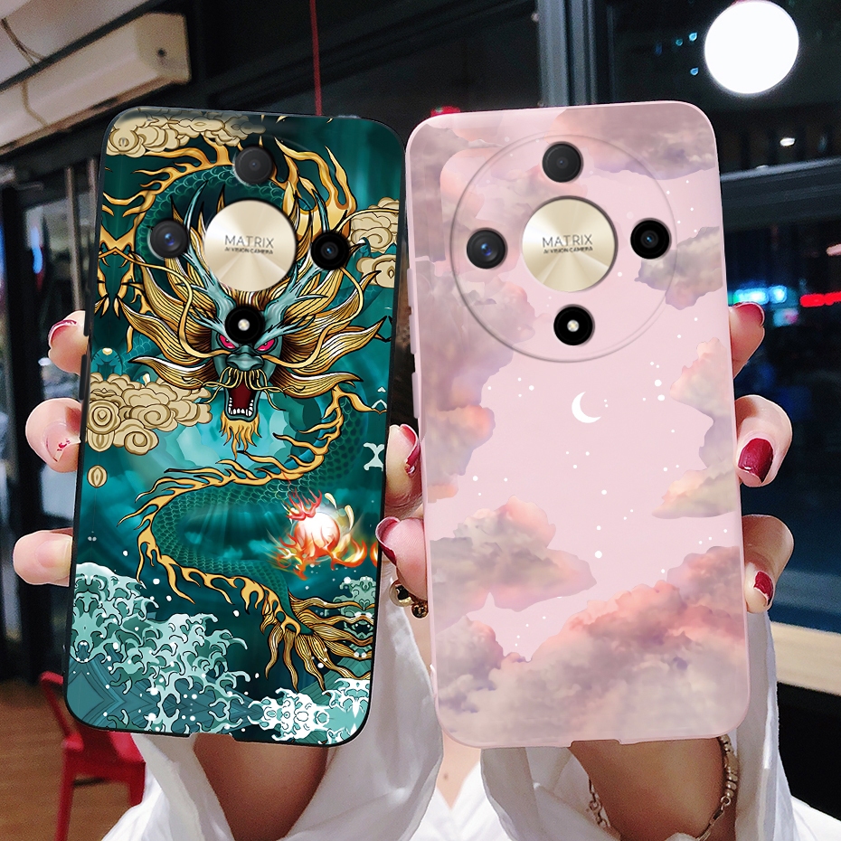 Honor Ốp Điện Thoại Silicon Dẻo Họa Tiết Rồng Độc Đáo Cho honor x9b 5g 2023 honor x9b x 9b ali-nx1