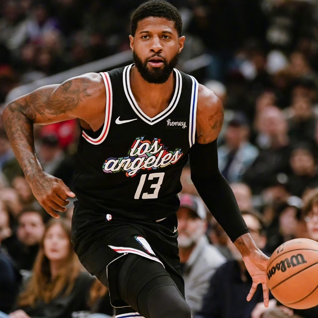 Áo Bóng Rổ Số 13 Paul George 22-23 Los Angeles Clippers Jersey Cho Nam