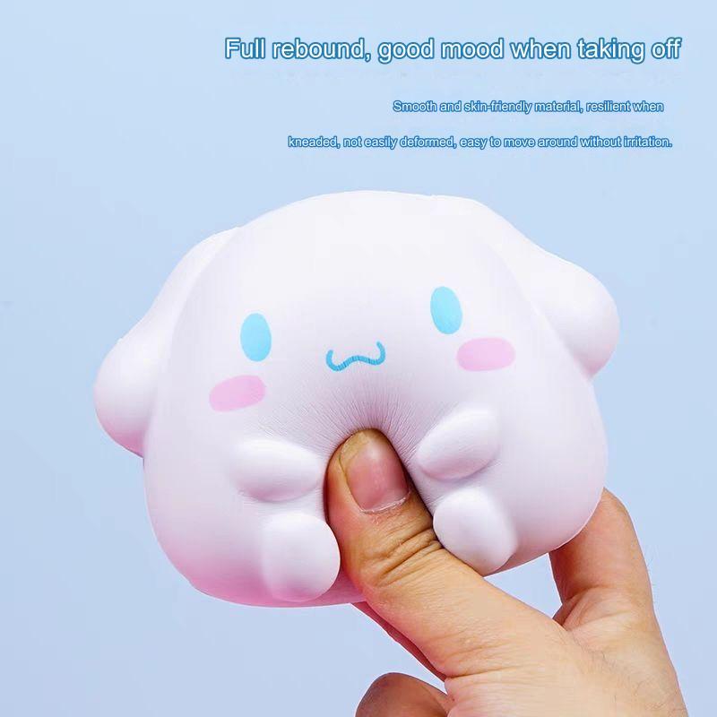 Sanrio Đồ Chơi Nắn Bóp Đàn Hồi Giảm stress Hình Thỏ