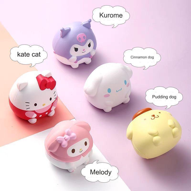 Sanrio Đồ Chơi Nắn Bóp Đàn Hồi Giảm stress Hình Thỏ