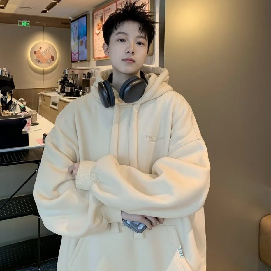 Áo hoodie Thể Thao Phong Cách Hàn Quốc Đơn Giản Cho Nam áo hoodie form rộng oversize áo hoodie unisex