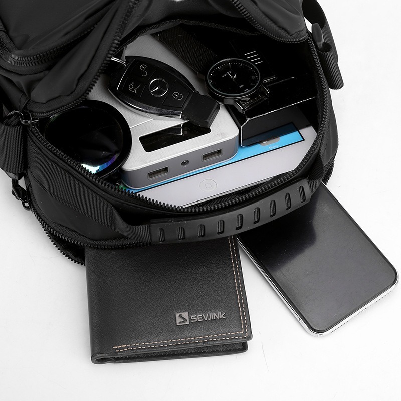 Mới Túi Đeo Chéo Nhiều Ngăn Đa Năng Thời Trang Cho Nam