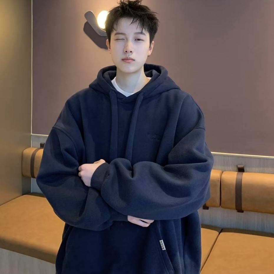 Áo hoodie Thể Thao Phong Cách Hàn Quốc Đơn Giản Cho Nam áo hoodie form rộng oversize áo hoodie unisex