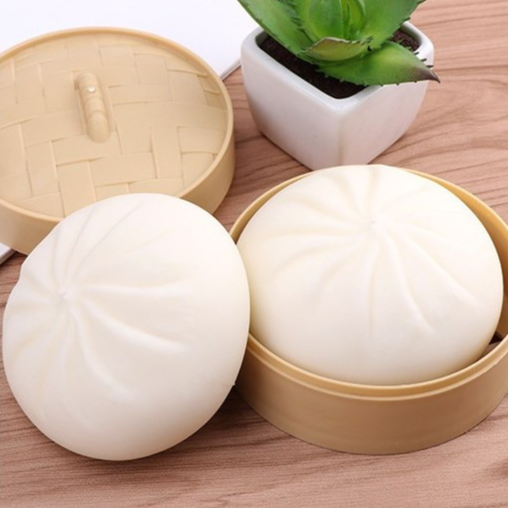 ● Đồ chơi bánh bao nắn bóp giúp giúp giảm căng thẳng