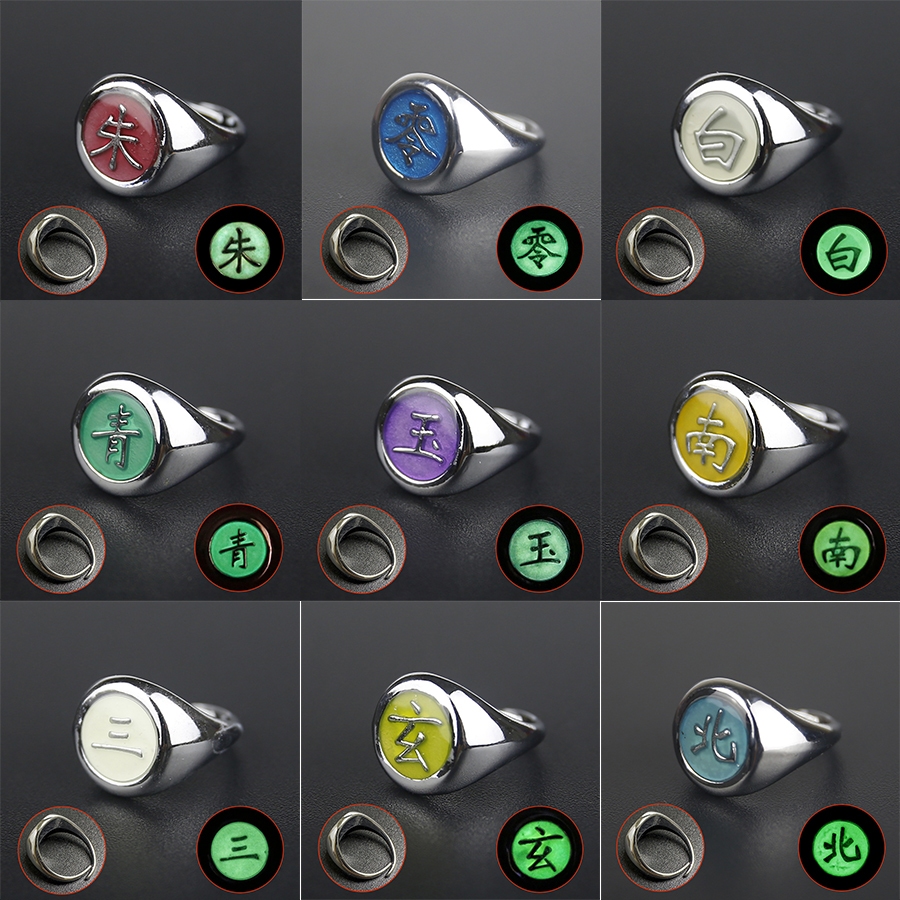 Dạ Quang Có Thể Điều Chỉnh Naruto Akatsuki Thành Viên Nhẫn Sasuke Itachi Ninja Zhu Cosplay Orochimar