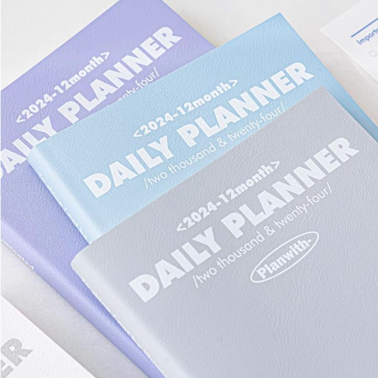Ohaya 2024 Sổ Tay Ghi Kế Hoạch Hàng Ngày / Lên Kế Hoạch Lịch Trình / Kế Hoạch Hàng Ngày 365dyas Chất Liệu Da Tự Làm