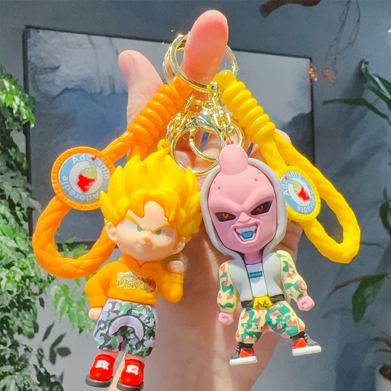 Móc Khóa Hình Búp Bê Hoạt Hình Bảy Viên Ngọc Rồng