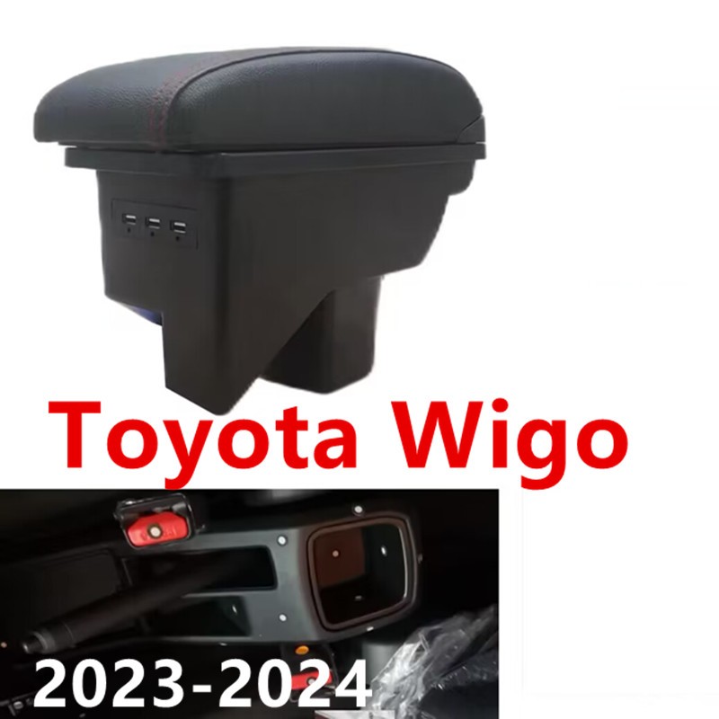 Hộp Tỳ Tay Thay Thế Chất Lượng Cao Cho Xe Hơi toyota wigo 2023-2024