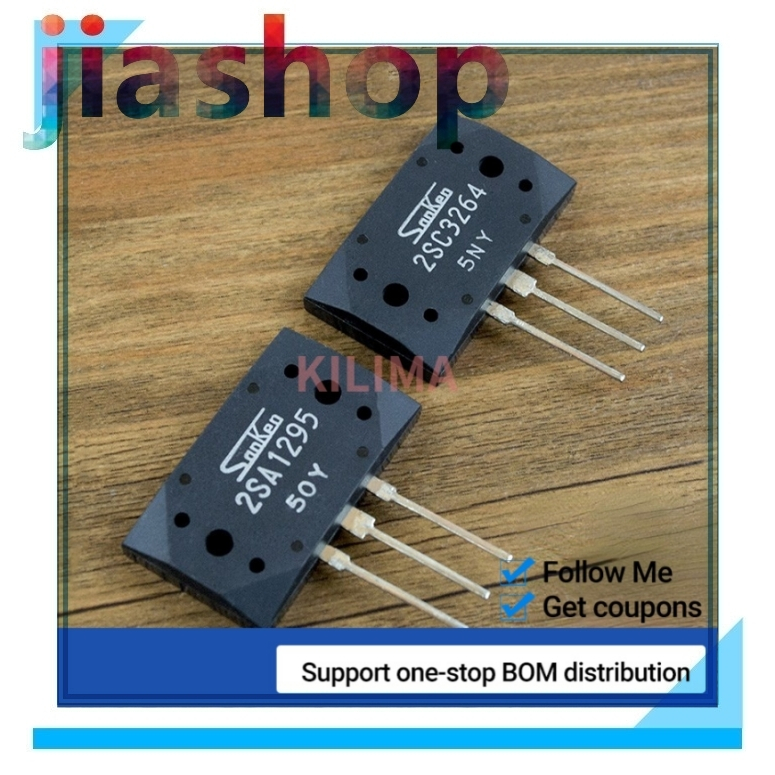 2 Cặp Sanken 2SC3264 2SA1295 C3264 A1295 Bộ Khuếch Đại Công Suất Âm Thanh Cặp Ống Công Suất Cao Mới 