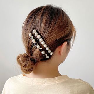Trâm Cài Tóc Đính Đá Phong Cách Hàn Quốc
