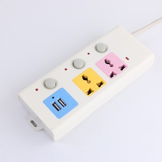 Văn phòng Hộ gia đình Dải nguồn Dải nguồn chống nước an toàn usb Dải nguồn thông minh Ổ cắm có công tắc
