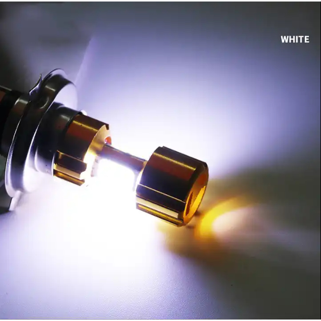 Đèn Pha led Siêu Sáng h4 / ba20d / p15d Chuyên Dụng Cho Xe Mô Tô / scooter