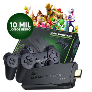 Máy chơi game cầm tay không dây 4k 1,000 trò cổ điển 2 trò chơi