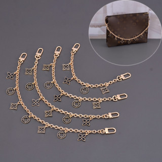  Dây Xích Kim Loại Màu Trắng Đen Trang Trí Túi Xách   Vali Độc   dây đeo túi xách 