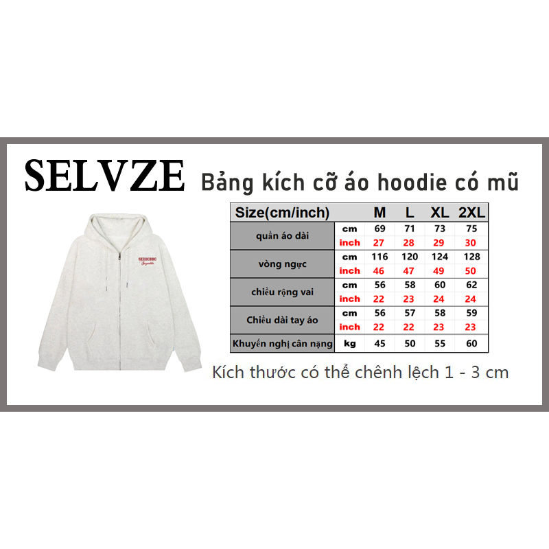 SELVZE Áo Khoác hoodie Tay Dài Dáng Rộng Vải cotton In Họa Tiết Kiểu retro Mỹ Cá Tính Cho Nam Và Nữ