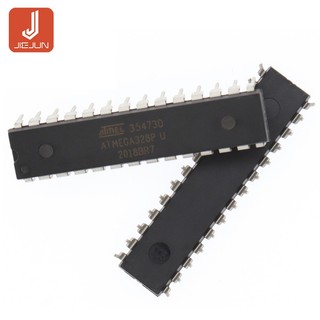 Ic chính hãng nội tuyến atmega328-pu atmega328p-pu atmega328 bộ vi điều khiển 8 bit avr 32k flash dip-28