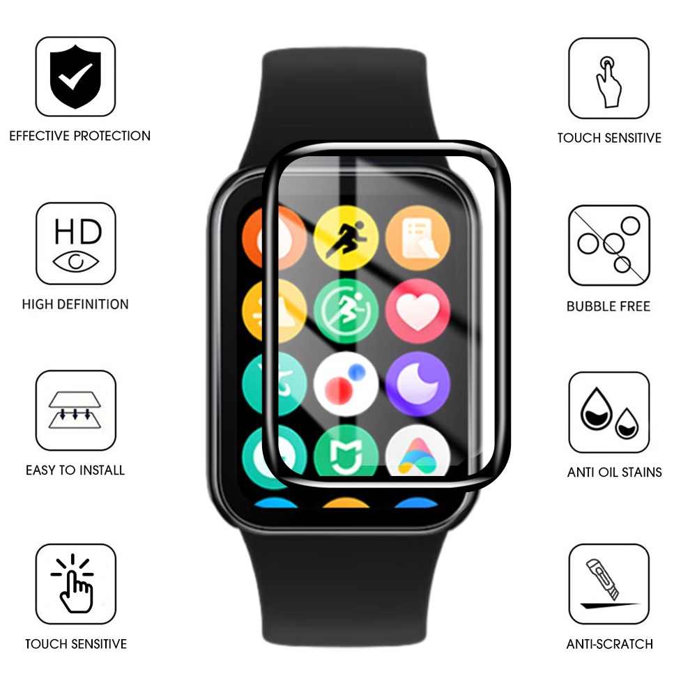 Miếng Dán Bảo Vệ Màn Hình 3d Cho Xiaomi Mi Band 8 Pro / Mi Band 7 Pro / Xiaomi Smart Band 8 Active