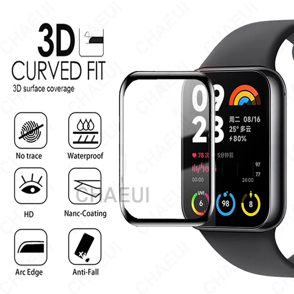 Phim bảo vệ màn hình 3D cho Xiaomi Smart Band 8 9 Pro / Mi Band 7 Pro / Xiaomi Smart Band 8 9 Active