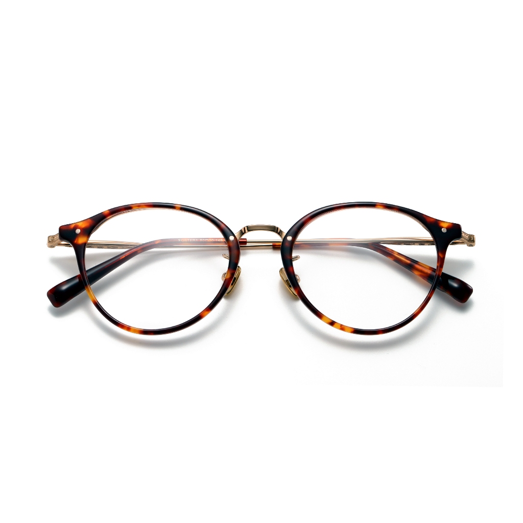 Mắt Kính Gọng Tròn Bằng Titan Và Sợi acetate Phong Cách retro Nhật Bản Phù Hợp Với Nam Và Nữ acosta