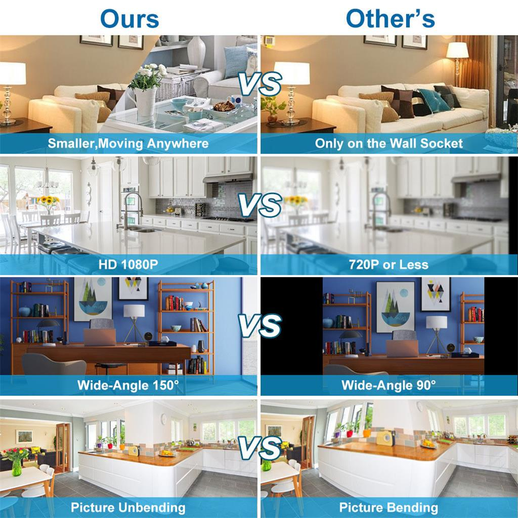 Camera ẨN Không Dây a9 1080p hd cctv Cho ĐiệN ThoạI