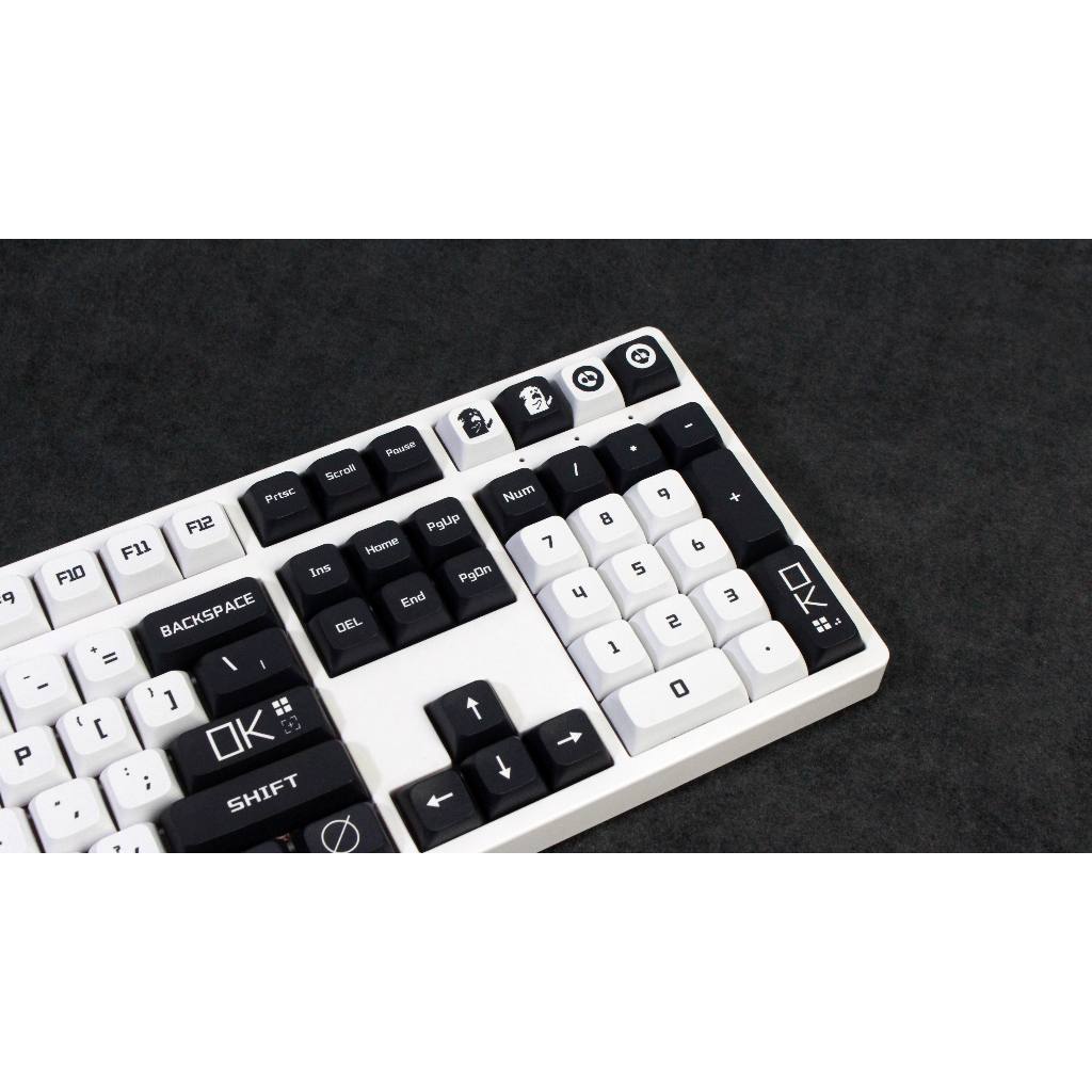 GMK In Keycap, 132 Phím Keycaps PBT XDA Profile DYE-SUB Cá Tính Cho MX Switch Bàn Phím Cơ
