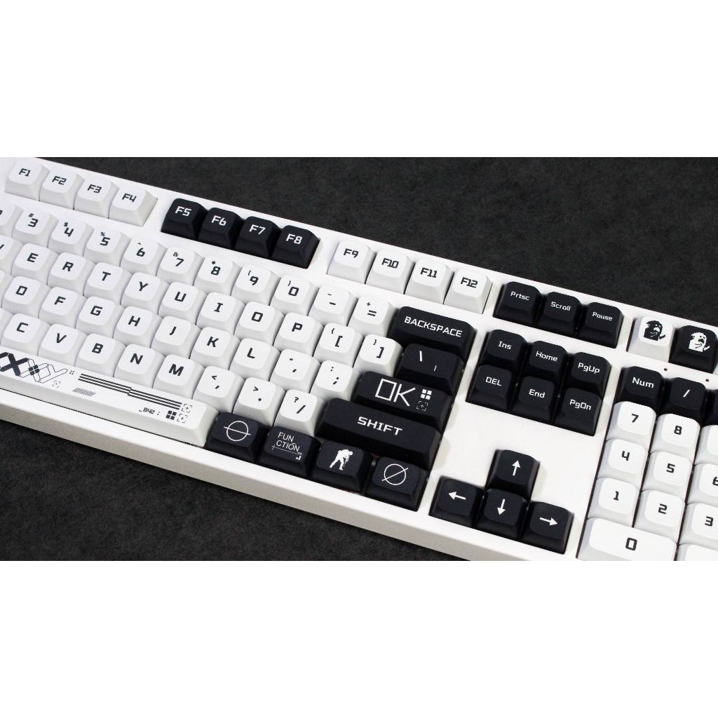 GMK In Keycap, 132 Phím Keycaps PBT XDA Profile DYE-SUB Cá Tính Cho MX Switch Bàn Phím Cơ