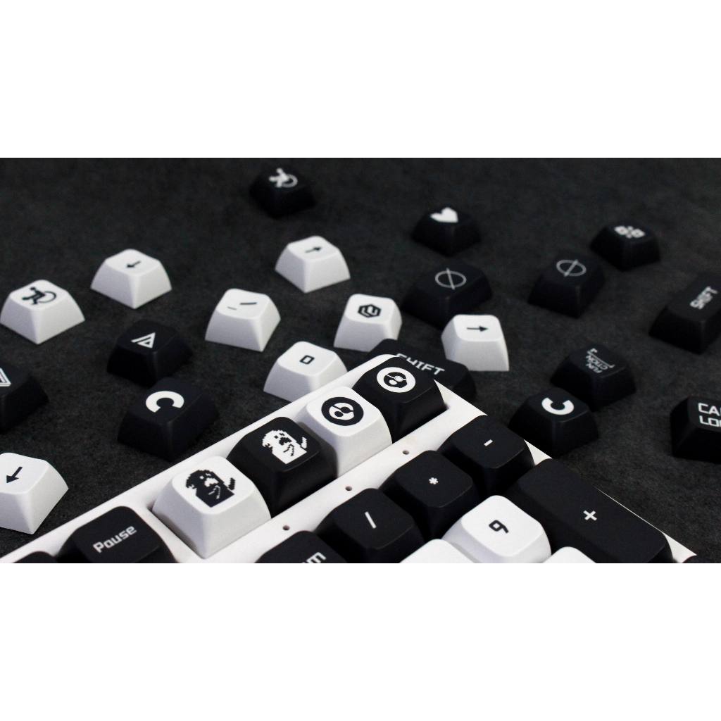 GMK In Keycap, 132 Phím Keycaps PBT XDA Profile DYE-SUB Cá Tính Cho MX Switch Bàn Phím Cơ
