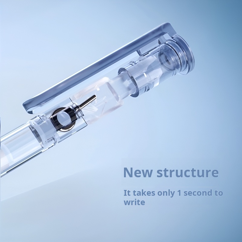 Bút Mực Gel Đen Nhanh Khô Thiết Kế Chính Hãng Ngòi 0.5Mm