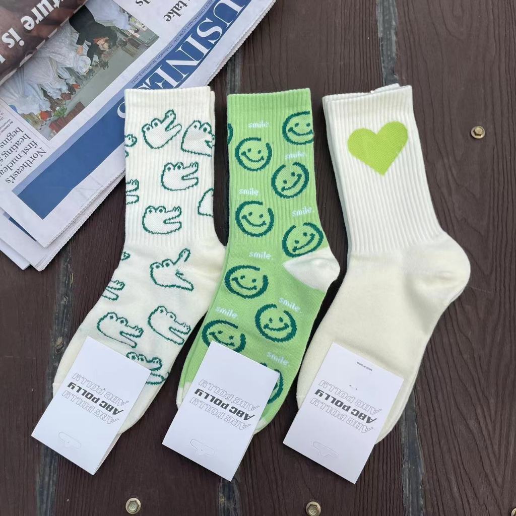 Vớ Thể Thao Họa Tiết Kẻ Sọc Đơn Giản Thời Trang Mới Cho Nam Nữ