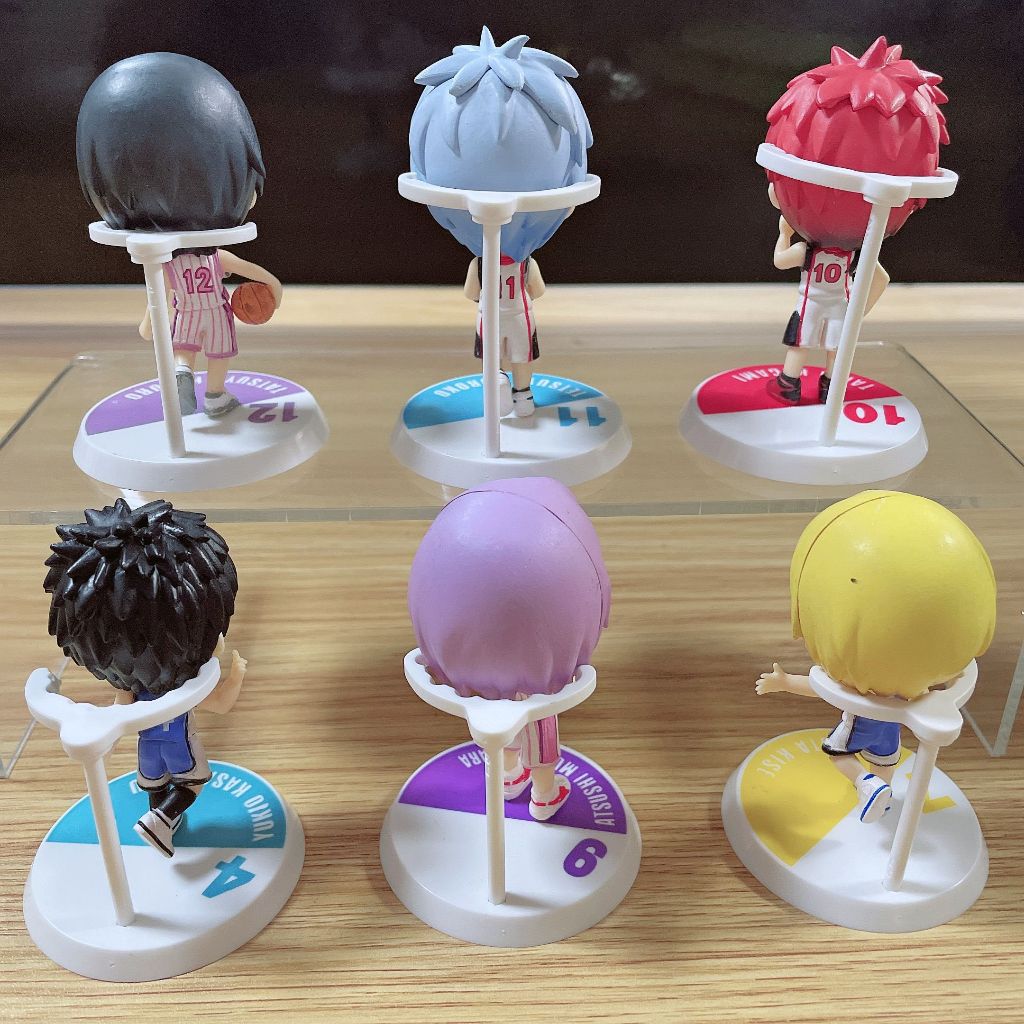 Set 6 Mô Hình Mô Phỏng Nhân Vật Phim kuroko 'S basketball 8cm
