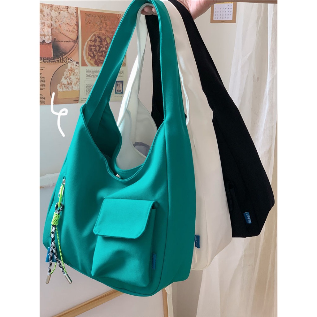 Mr.puffer Túi Đeo Vai canvas Sức Chứa Lớn Phong Cách inslin Đa Năng Cho Nam Và Nữ