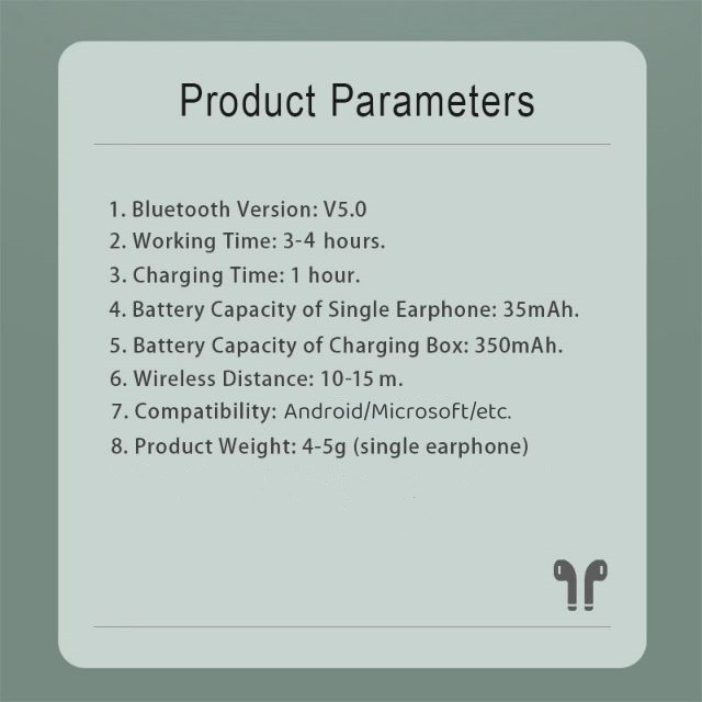 Tai Nghe bluetooth Không Dây inpods tws i12