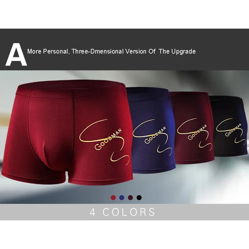 Bộ 4 Quần Lót boxer Cho Nam